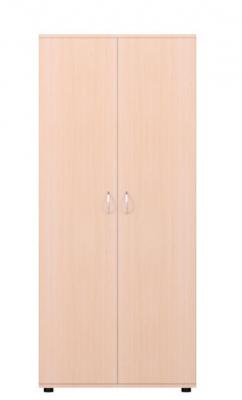 Шафа для одягу з овальною штангою 2-дверна БРІК